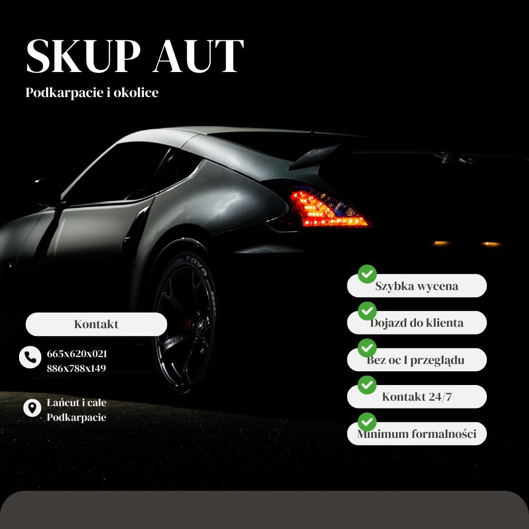 Skup aut Podkarpacie