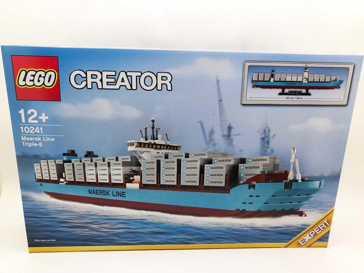 Navio Lego Creator 10241 - Maersk Line Triple-E - NOVO, SELADO