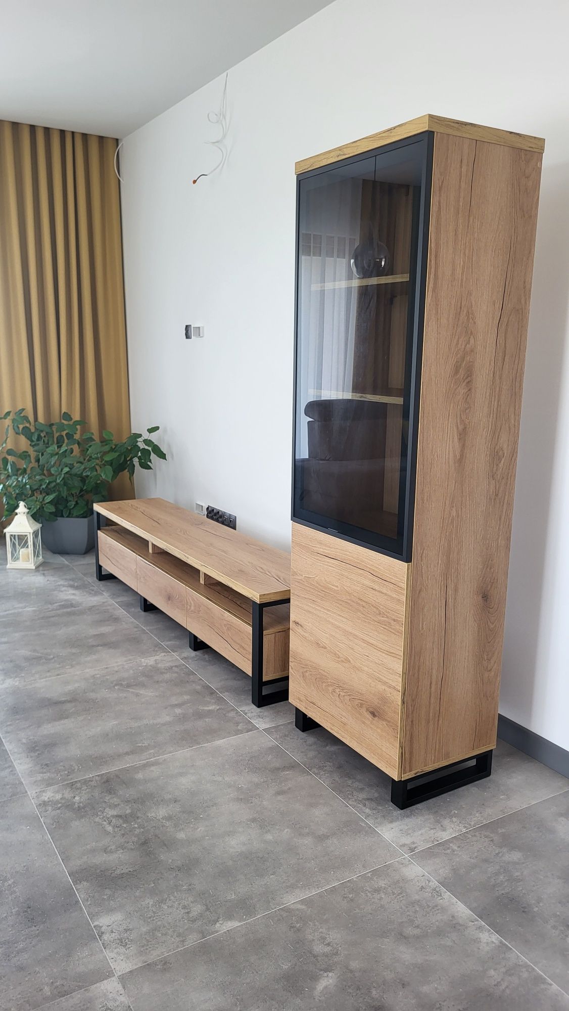 Szafka RTV w stylu LOFT, INDUSTRIAL, komoda RTV
