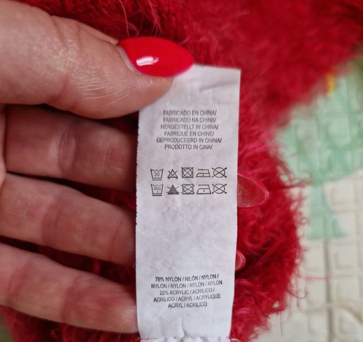 Новорічний Різдвяний чоловічок Primark Прімарк дівчинка 9-10 р світшот