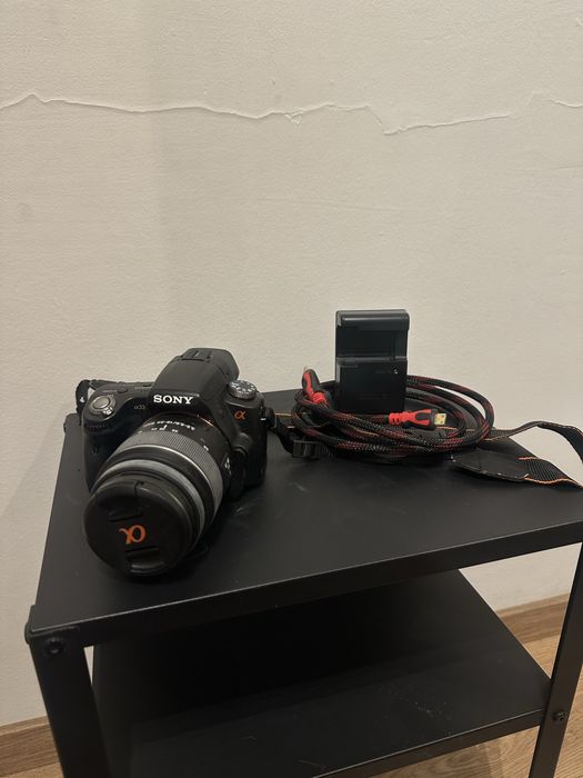 SONY ALFA A33 + OBIEKTYW 3.5-5.6/18-55 SAM