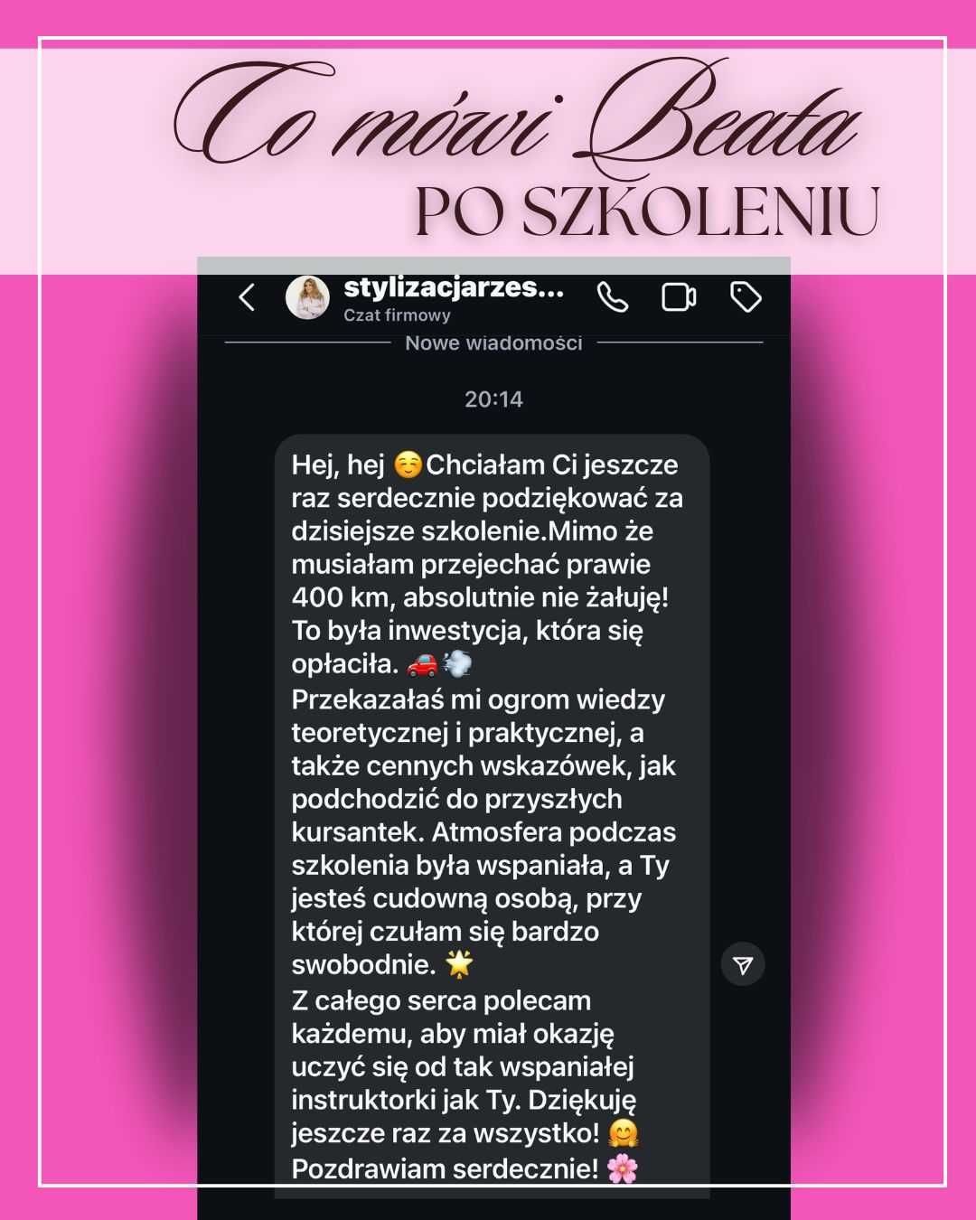 Szkolenie Instruktorskie PRZEDŁUŻANIE RZĘS