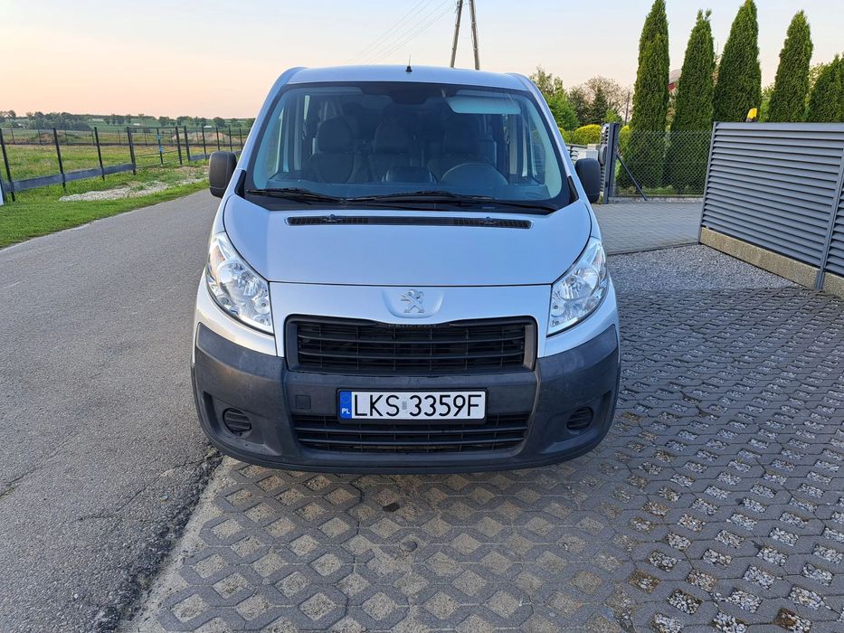 Peugeot Expert 2,0hdi, 128KM, 6-cio osobowy, max długi,