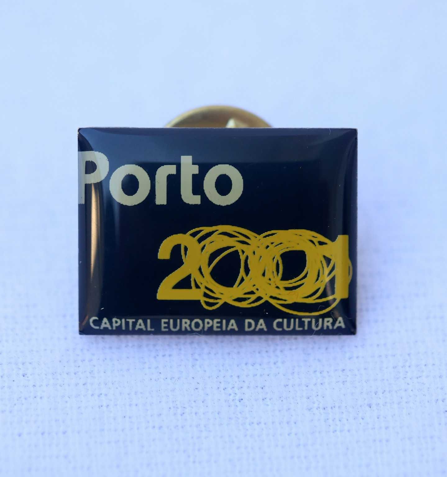 Pin de lapela porto 2001 capital cultura turismo