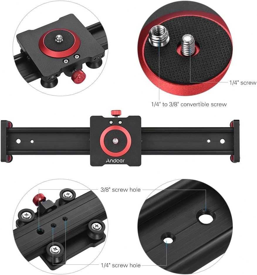 Slider do lustrzanek dslr i Smartfona łożyska 50cm Jak NOWY Dodatki !