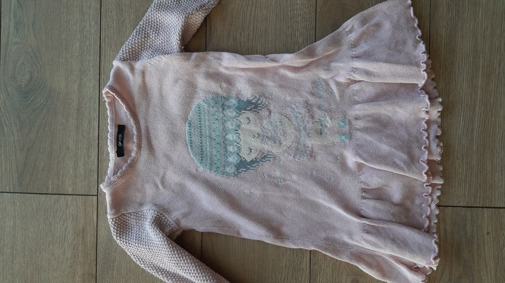 Zestaw ciuszków Bluzeczki spodnie sweterek sukienka George,Coccodrillo