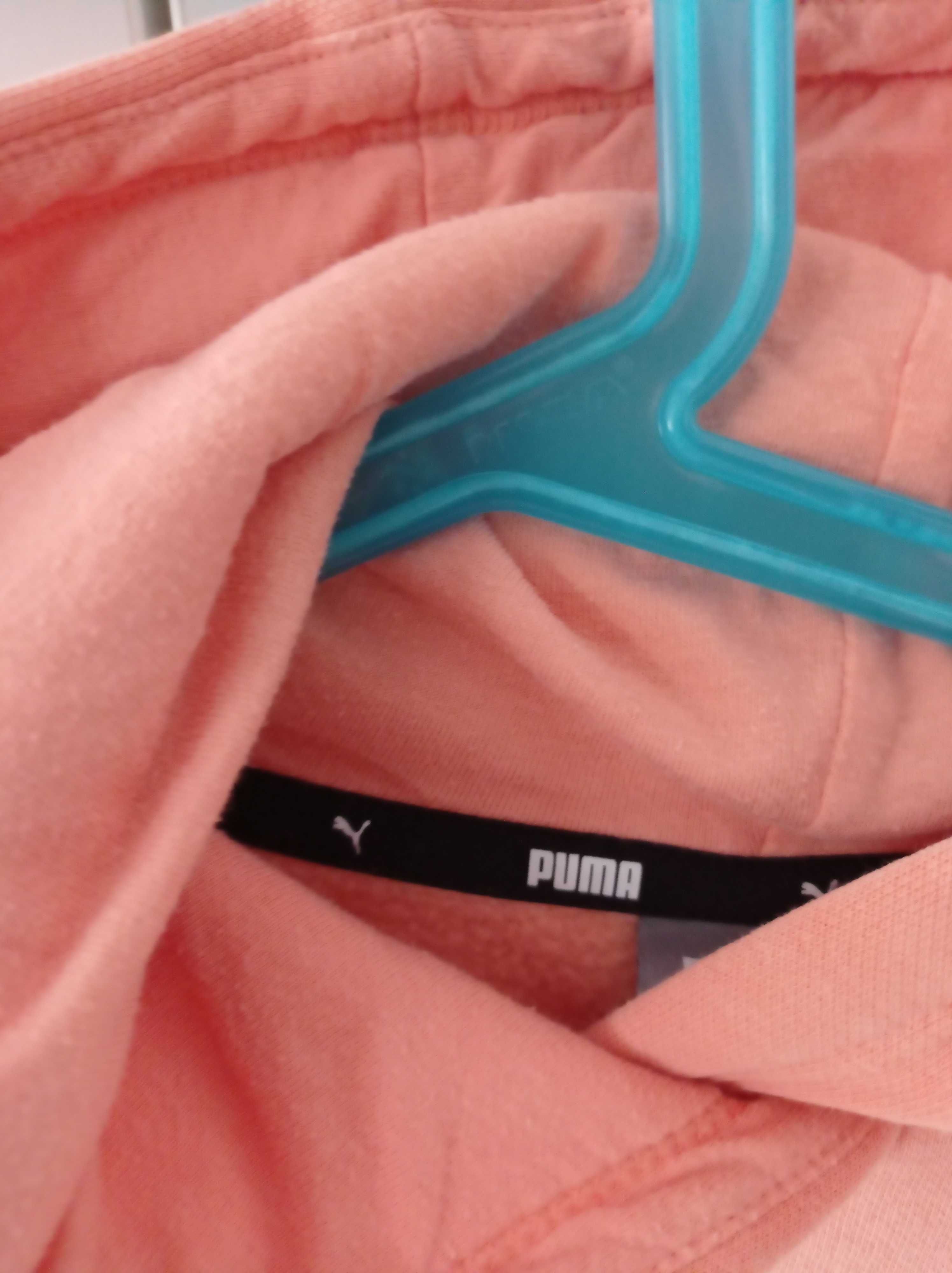 Bluza Puma  z kapturem dla dziewczynki rozmiar 134