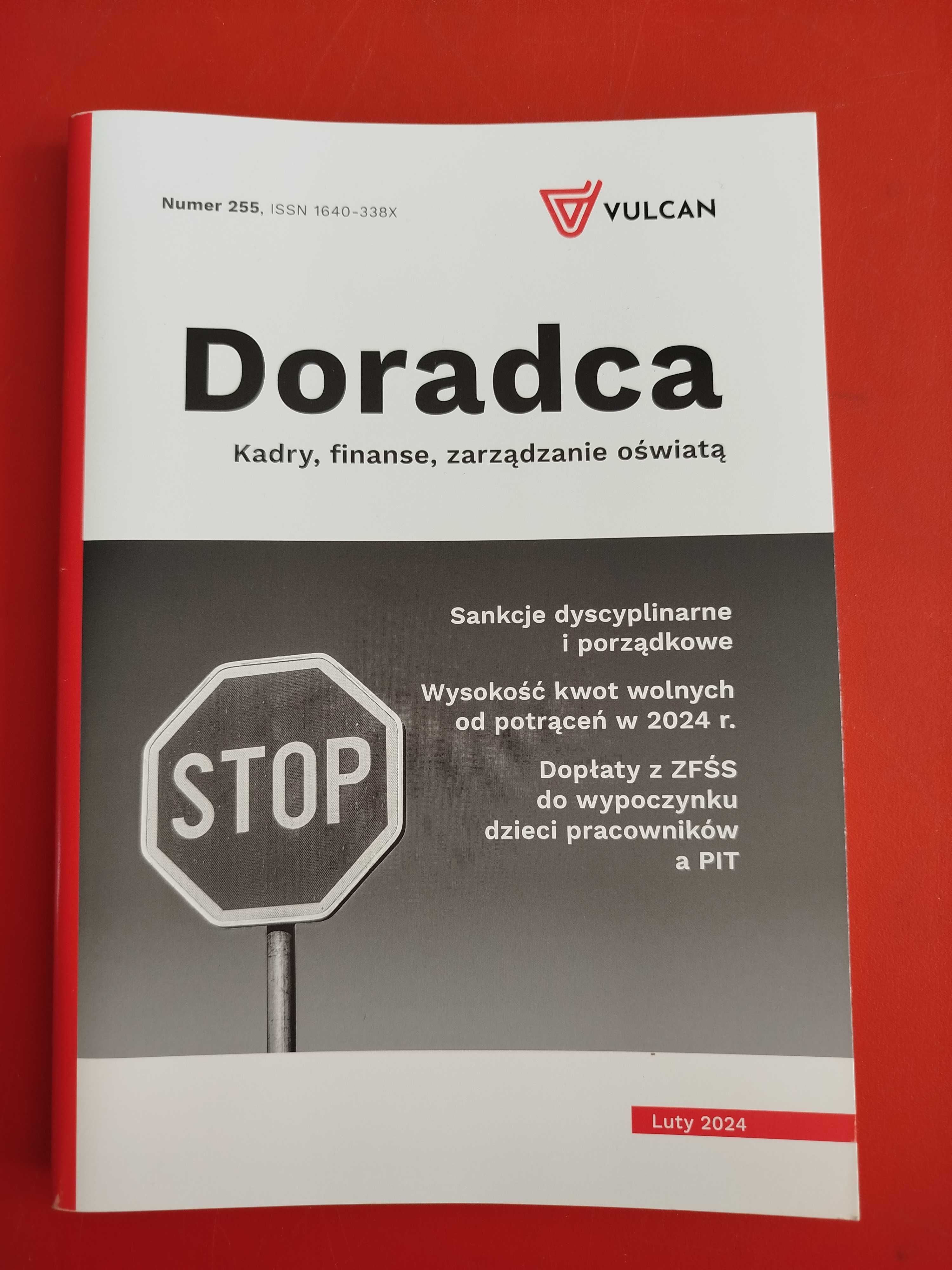 Doradca. Kadry, finanse, zarządzanie oświatą, Vulcan, luty 2024