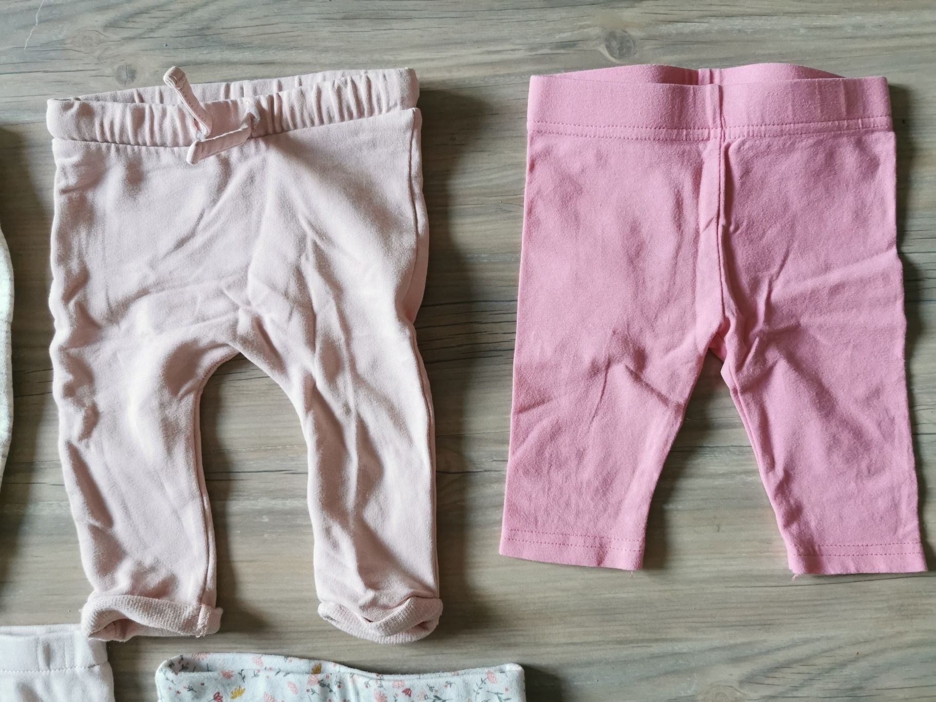 Zestaw spodenki i legginsy H&M, Fred&Flo, Newbom r. 56 i 62