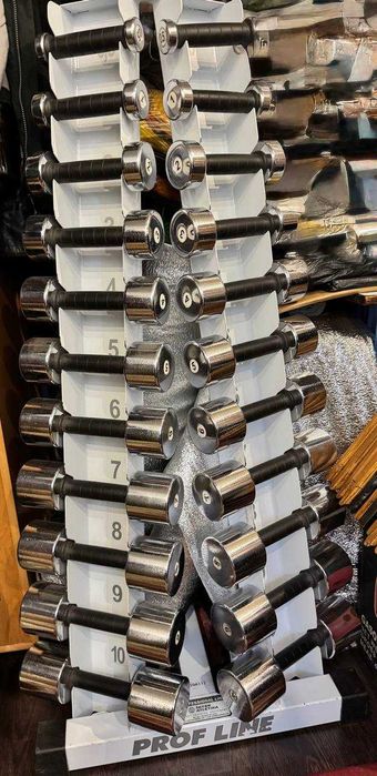 Гантельный ряд Inter atletika 0.5 - 10 кг