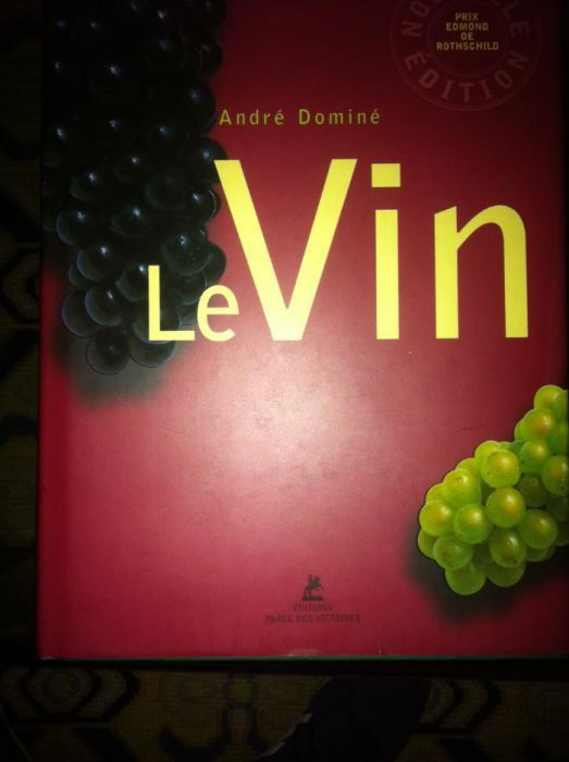 livro vinhos Le Vin