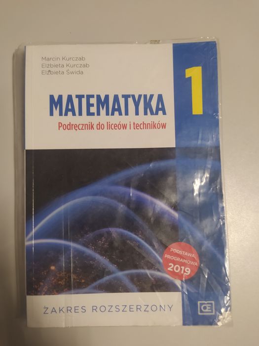 Matematyka 1 Podręcznik Zakres Rozszerzony (oficyna edukacyjna)