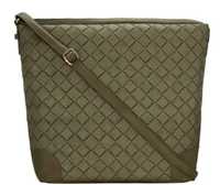 Avon torba torebka Urban oliwkowa khaki zielona pleciona A4 Nowa