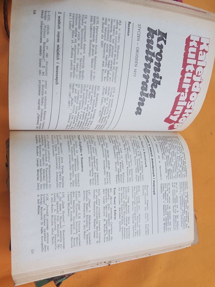 Kalendarz przyjaciolki 1962 prl