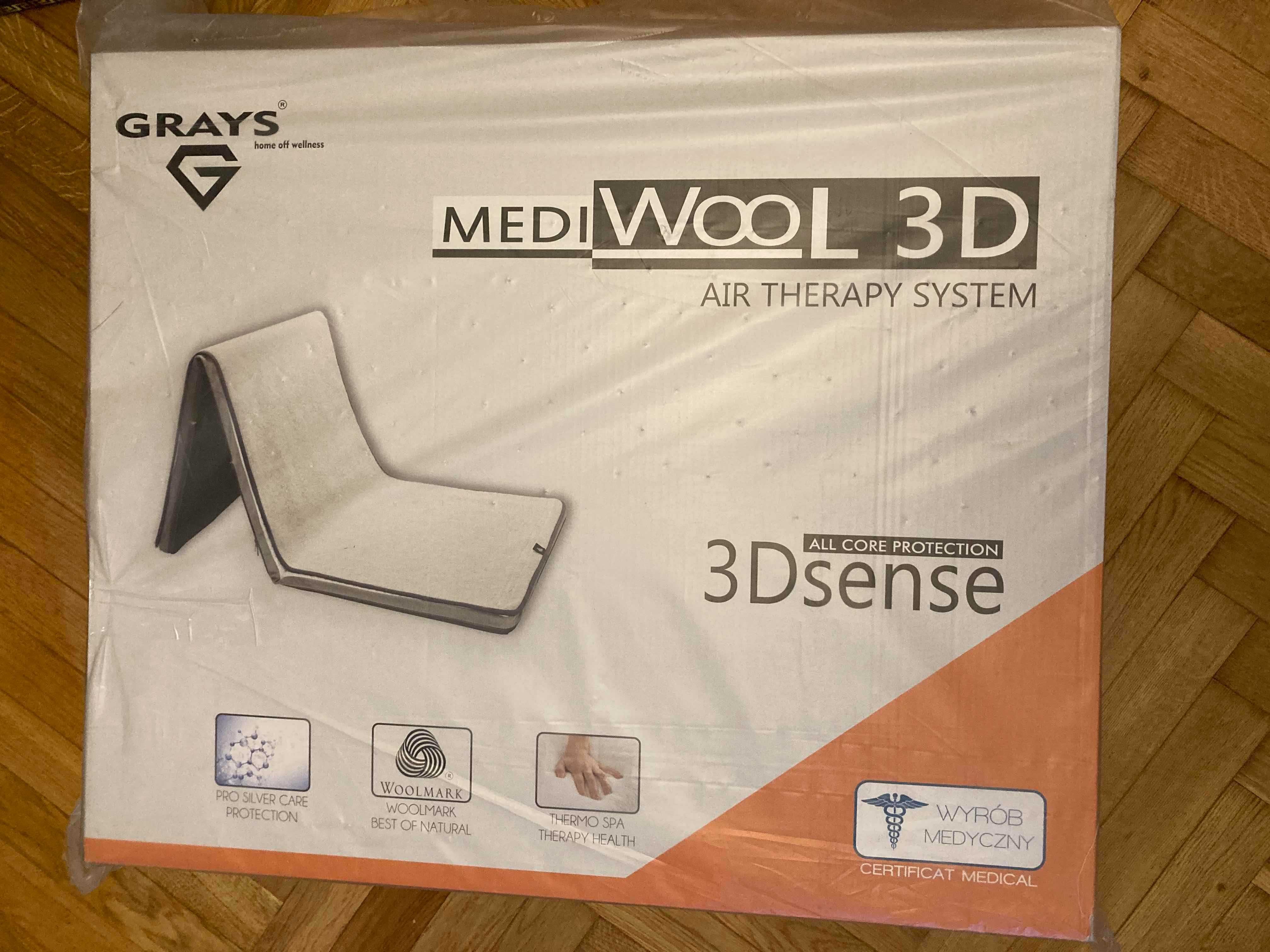 Materac medyczny MEDI WOOL 3D Air therapy system