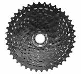 Nowa Kaseta Sunrace 9rz. 11-40 CSM9809AX Czarna