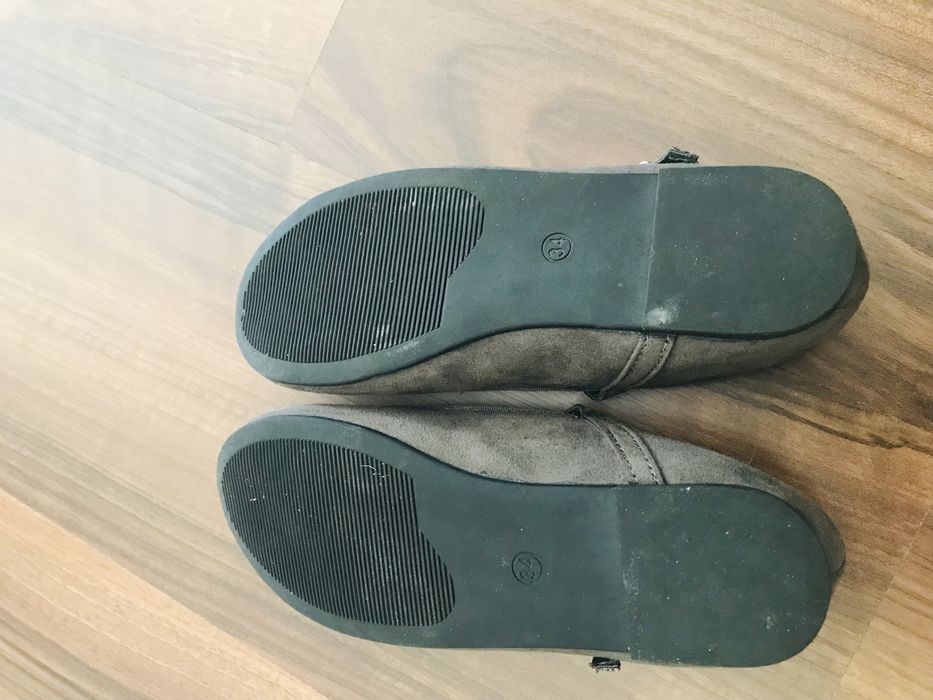 Sabrinas de veludo cinza