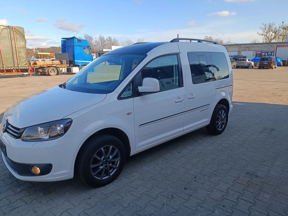 Volkswagen Caddy z Niemiec edition30 klima 2xdrzwi grzane fotele elektryka