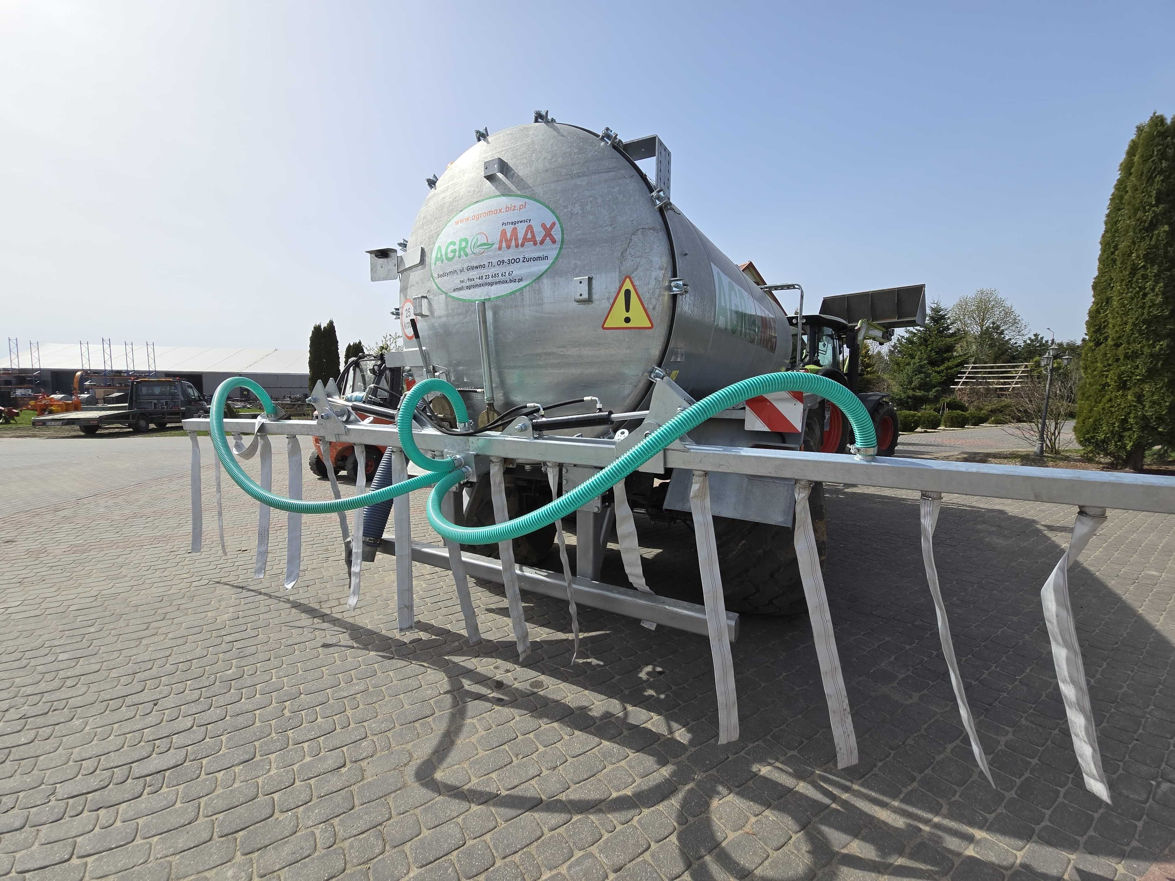 Aplikator do beczkowozu 6m hydraulicznie rozkładany