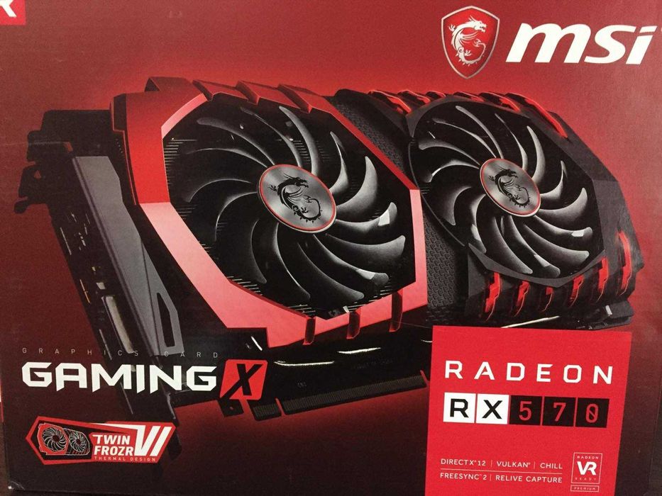 Видеокарта MSI Radeon RX 570 GAMING X 4G