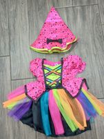 Strój karnawałowy 68/74  Wróżka Czarownica Czarodziejka