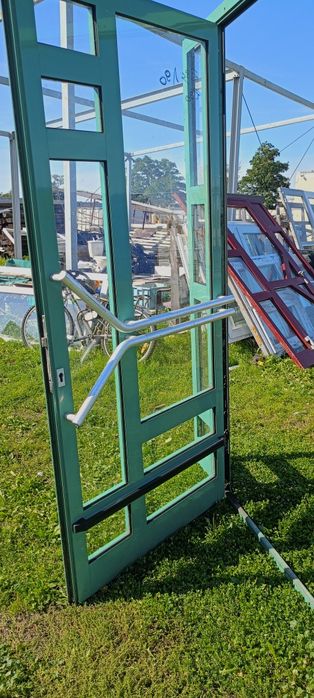 Drzwi aluminiowe używane z Niemiec super stan dostawa gratis cały Kraj