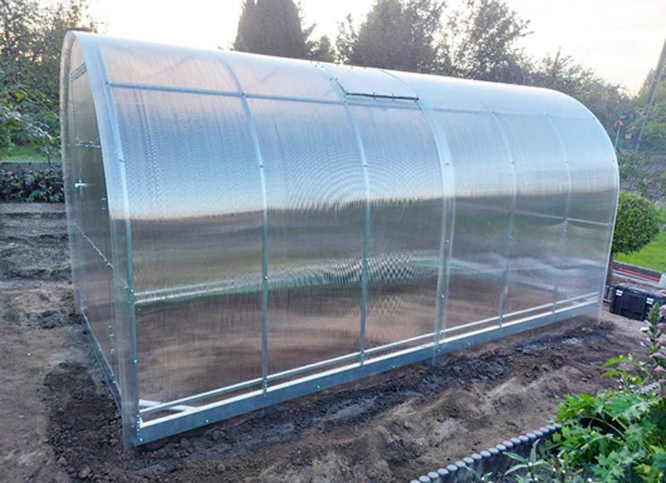 Szklarnia z Poliwęglanu 4mm - 2х2m +3 prezenty (dostępne 4m, 6m, 8m)