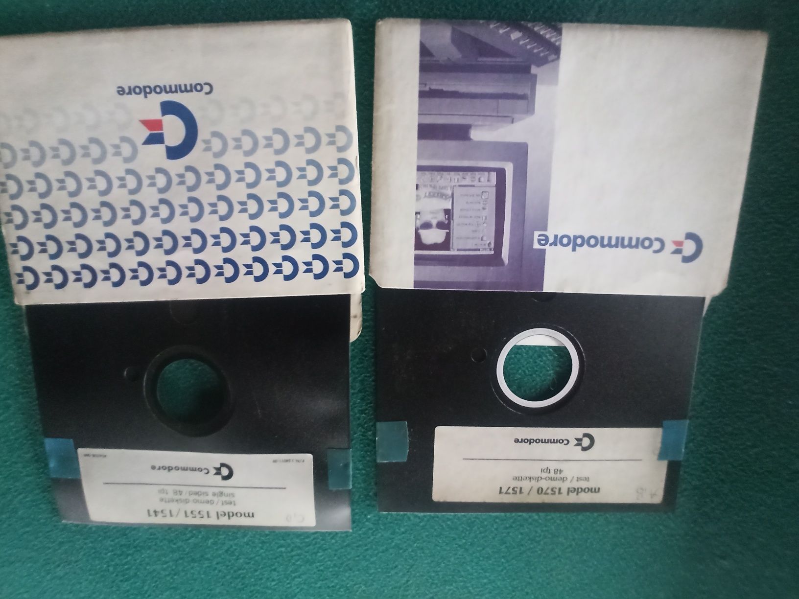 Dyskietki 5,25  Commodore, test/demo diskette model 1551/1541