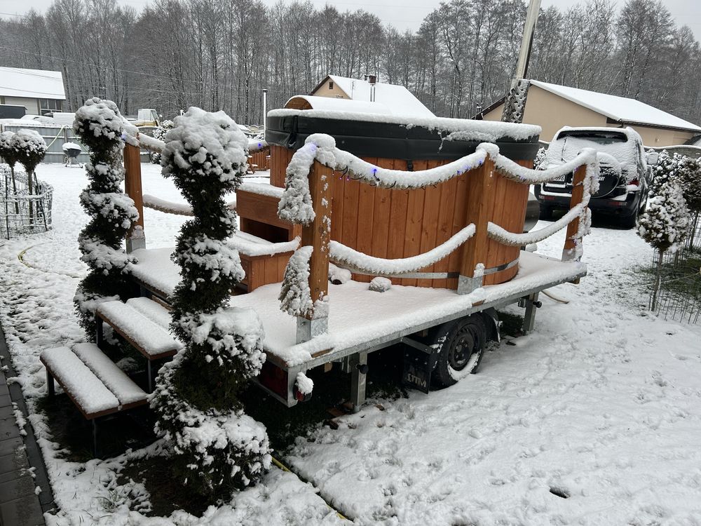 Mobilna Bania Jacuzzi do wynajecia