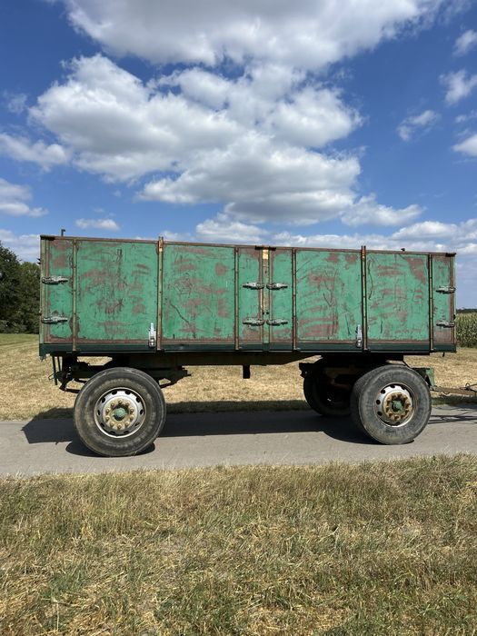 Przyczope dwuosiowa wywrotka 10 ton