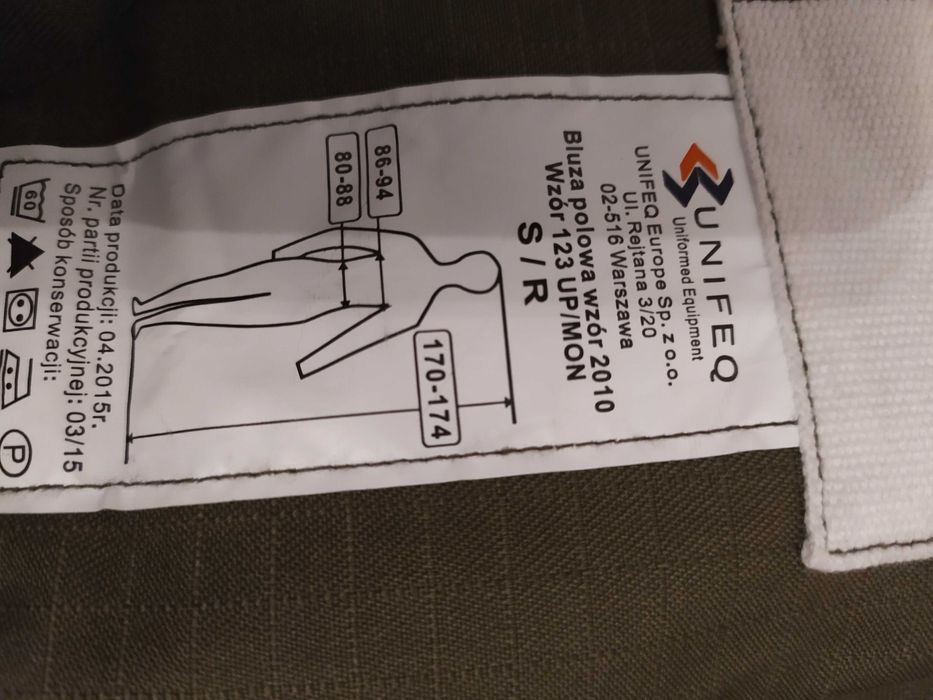 Nowy mundur wojskowy wz 123 UP/MON