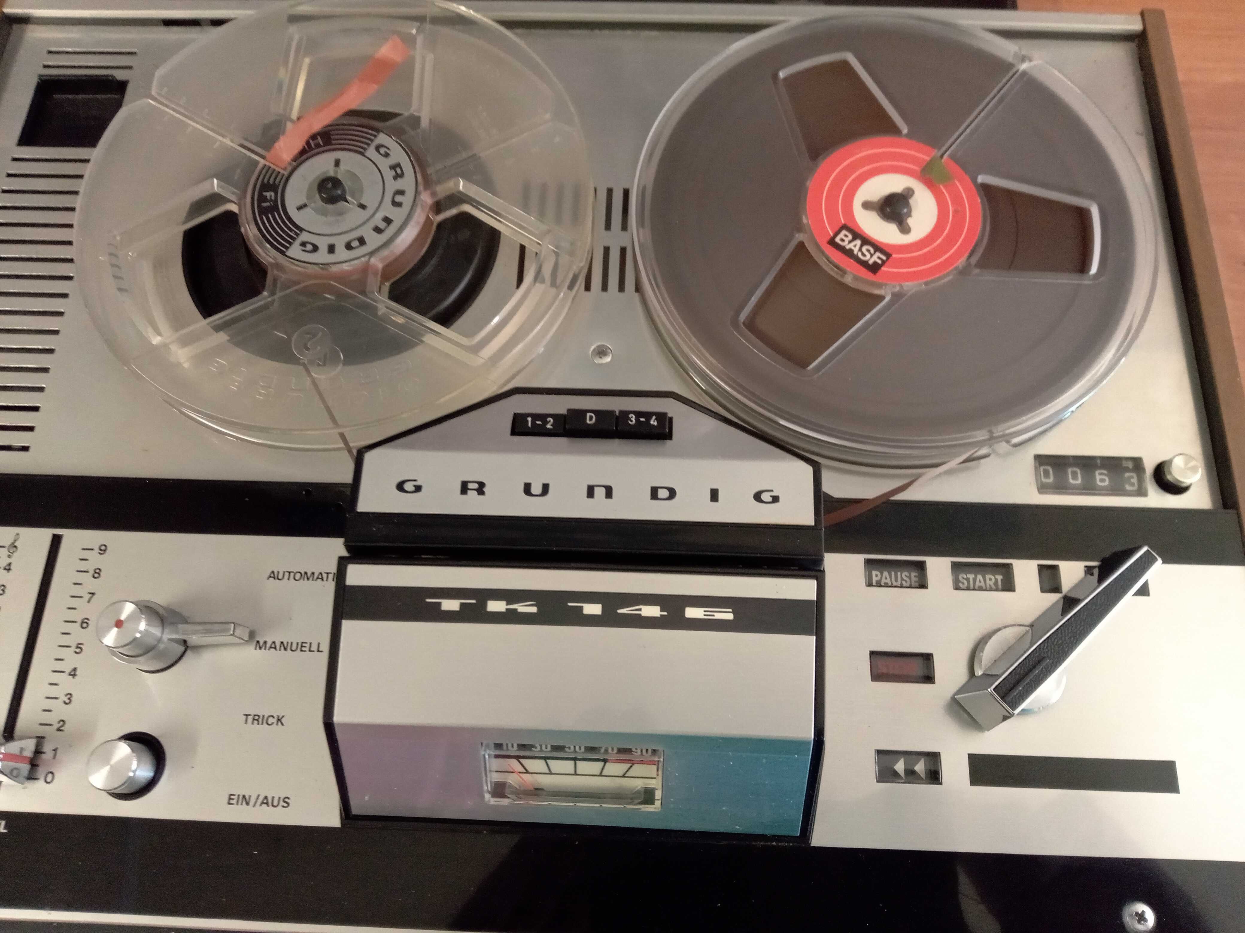 Magnetofon Grundig TK 146 uszkodzony
