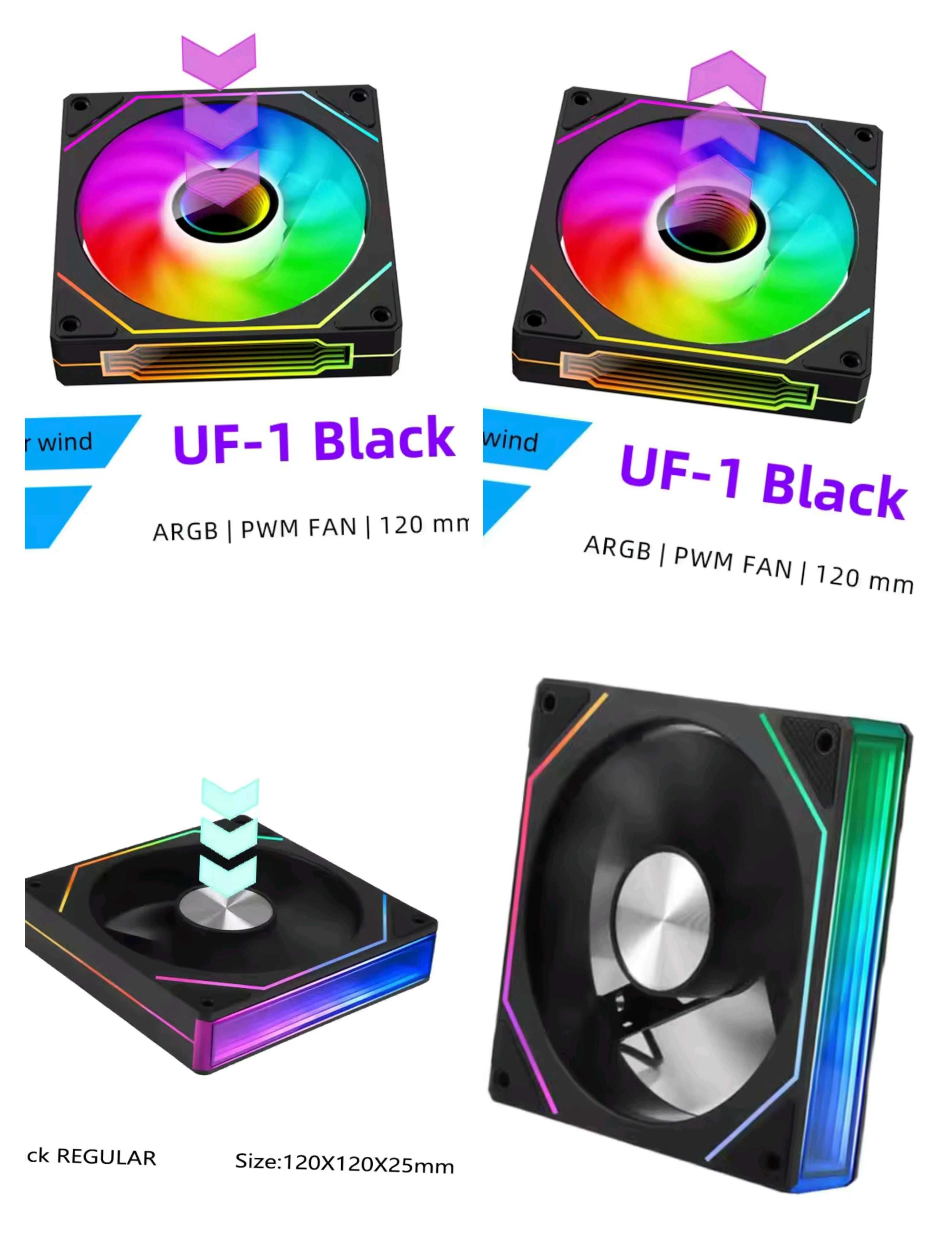 Куллера ARGB UPSIREN UF-3 PRISM 7 Pro UF-1 Prism 4 PROР 2 вида