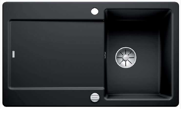 Zlewozmywak Blanco Idento 45S Czarny (Ceramiczny) (Na równi z blatem)