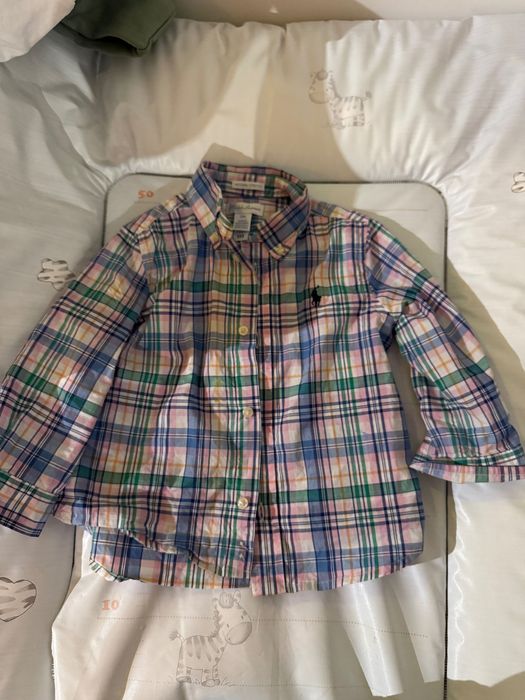 Koszula w kratę Polo Ralph Lauren 24msc