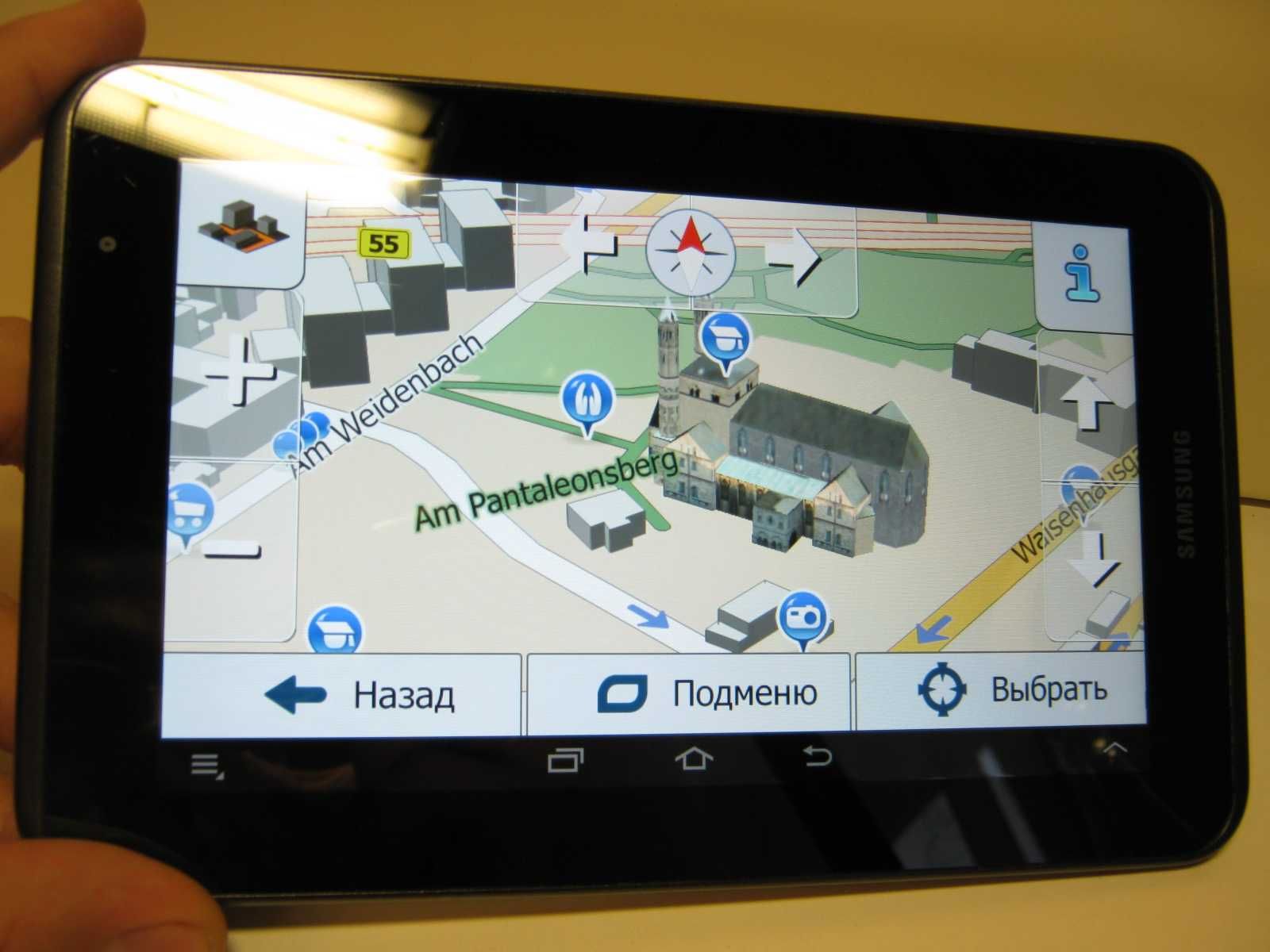 GPS навигатор-планшет Samsung IGO Primo(Truck) Европа 2024