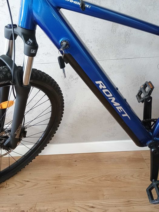Rower ze wspomaganiem elektrycznym Romet E-Rambler2.0 praktycznie nowy