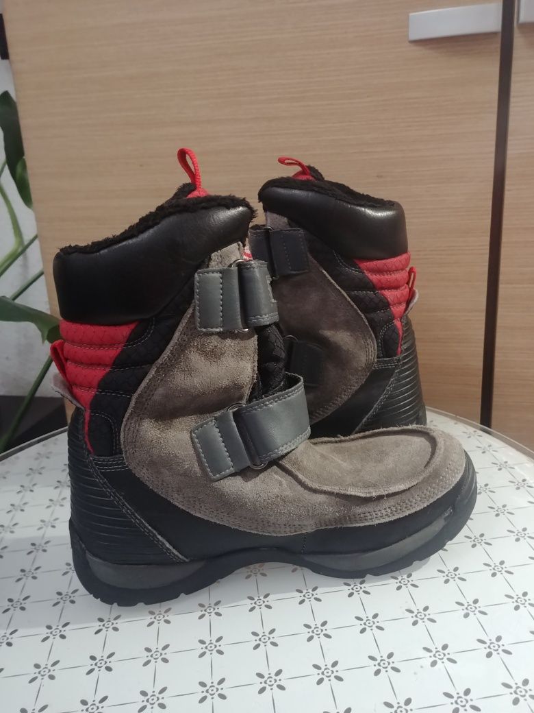 Ciepłe śniegowce Timberland, wodoodporne, termocieplne. Roz. 35,5