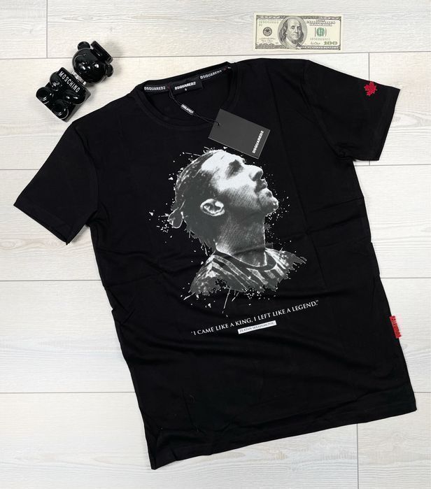 ESSENTIALS мужская брендовая футболка черная