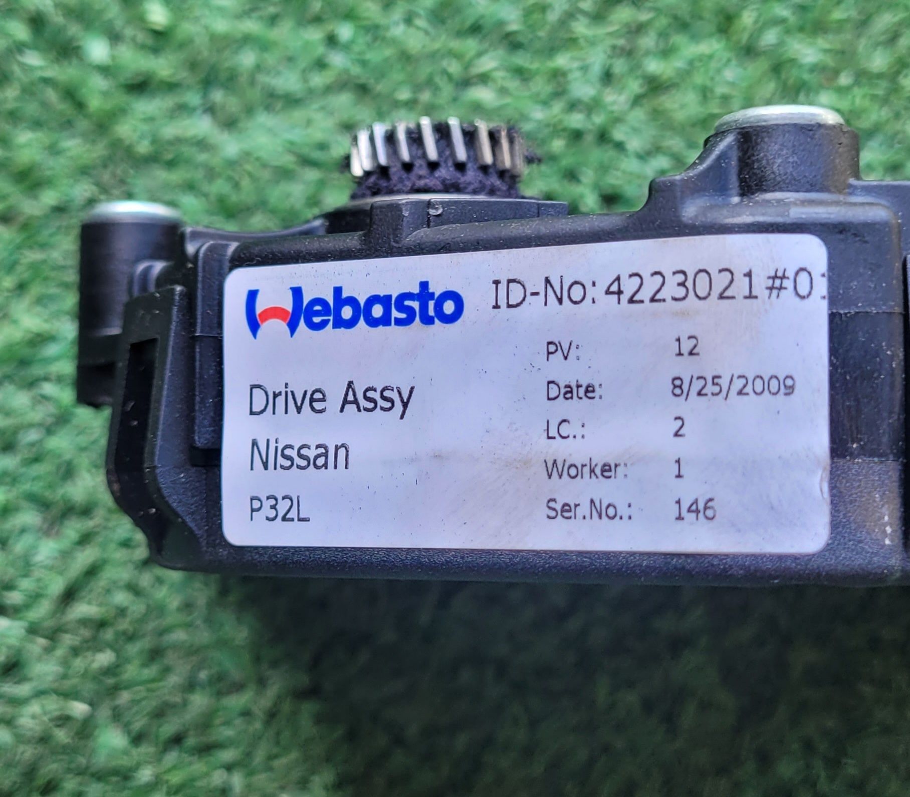 Motor Teto de abrir Nissan Qashqai J10