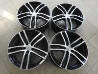 4x 18" 5x100 ET 38 7,5J Alufelgi  Dezent TR dark Black