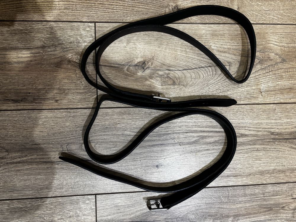 Strzemiona Freejump Air’s czarne plus puśliska czarne 150cm