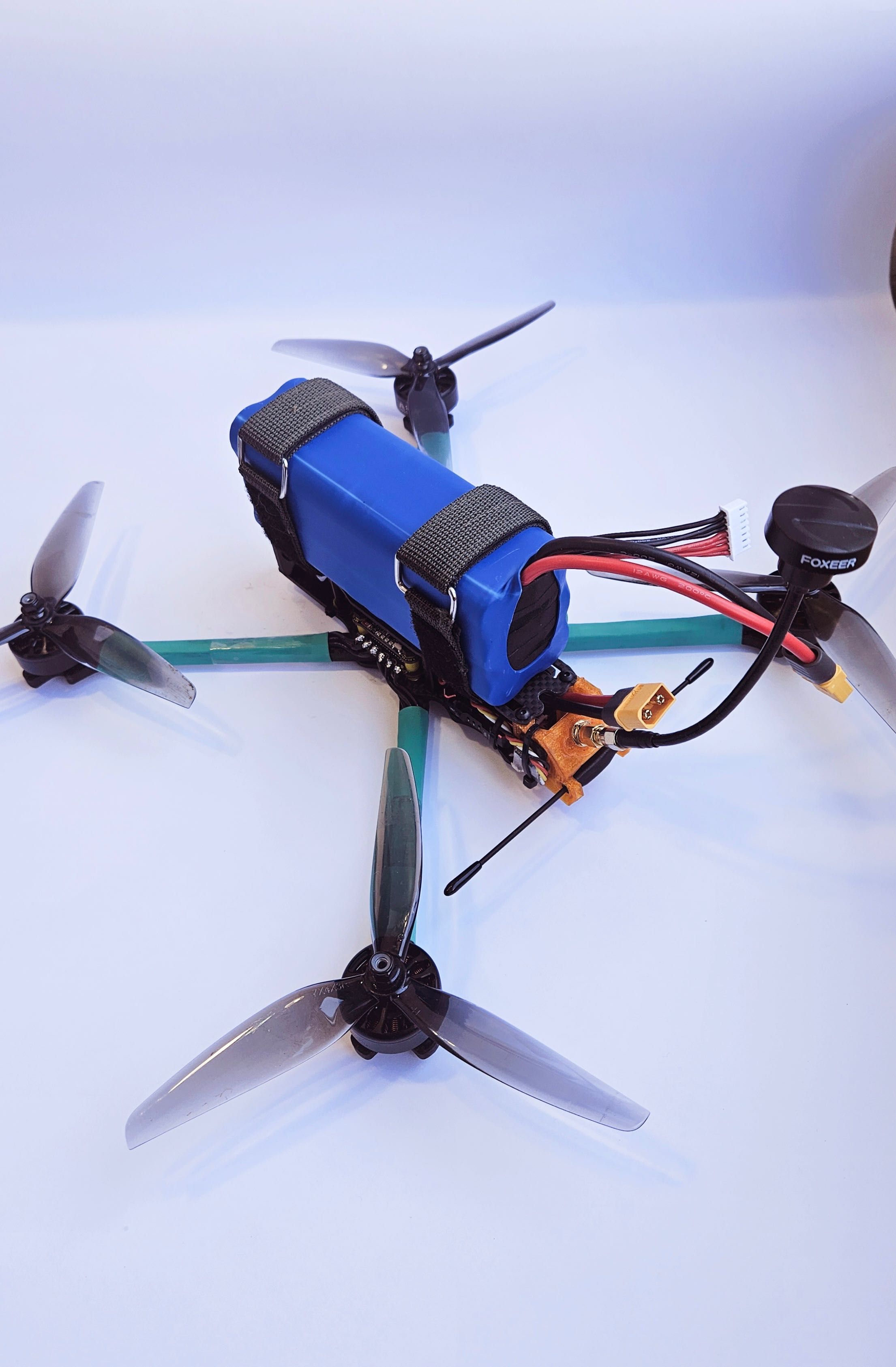 FPV Дрон 7 дюймів VTX 2.5W до 2 кг