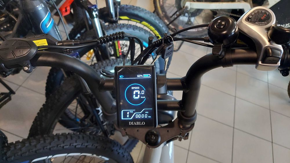 Rower elektryczny DIABLO ZIPPER FatBike 20x4.0 nie składak WyPrZeDaŻ