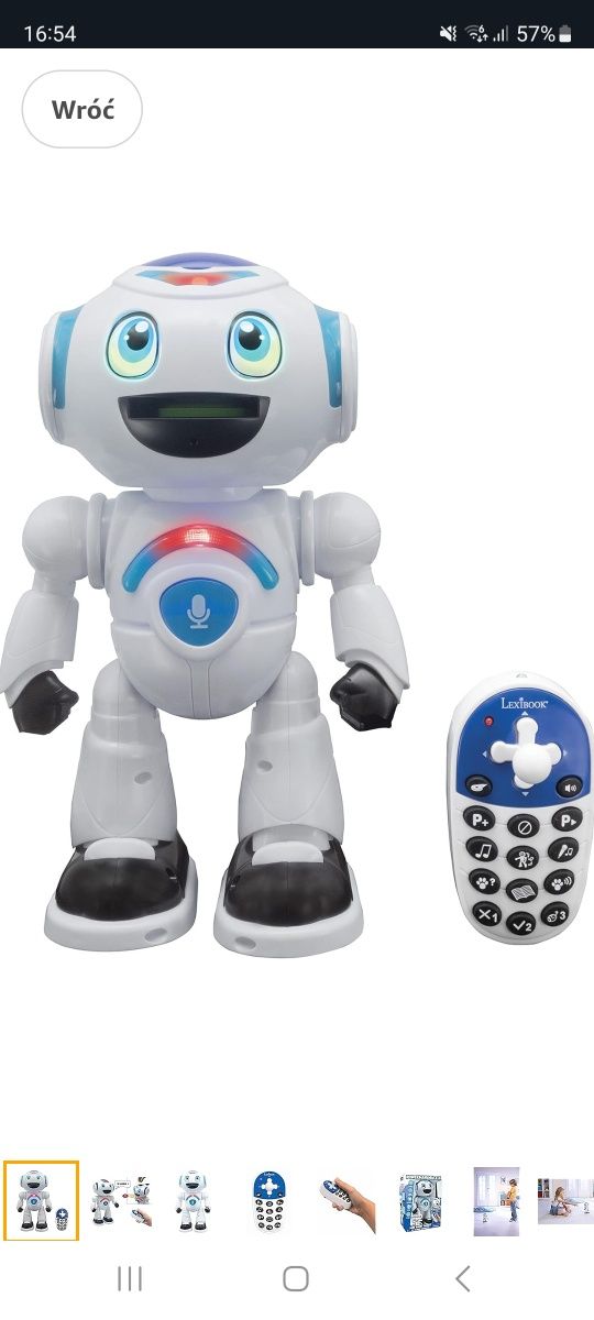 Lexibook- Powerman Master, Mówiący robot