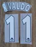 Nadruk nameset Rivaldo na koszulkę FC Barcelona 1997/1998