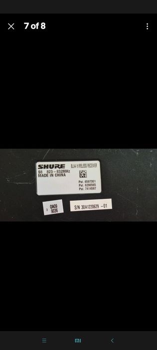 Радіосистема Shure blx24/beta 58 s8