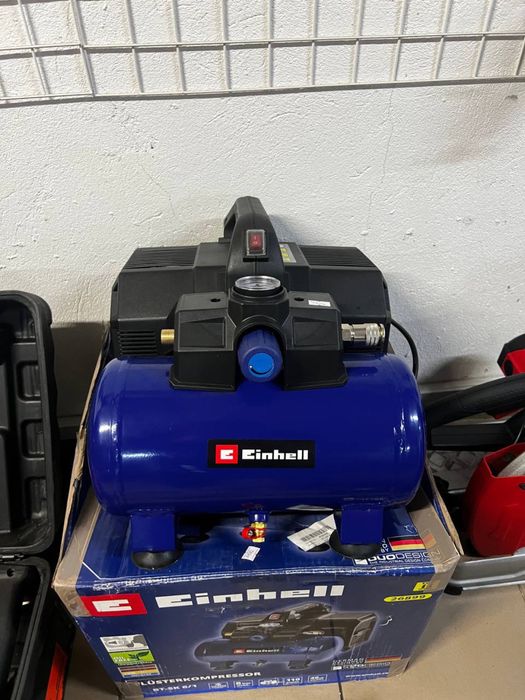 Компресор безмасляний Einhell TC-AC 190/6/8 OF Set (4020650)
