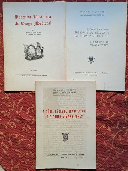 Lote de três obras de Sérgio da SILVA PINTO