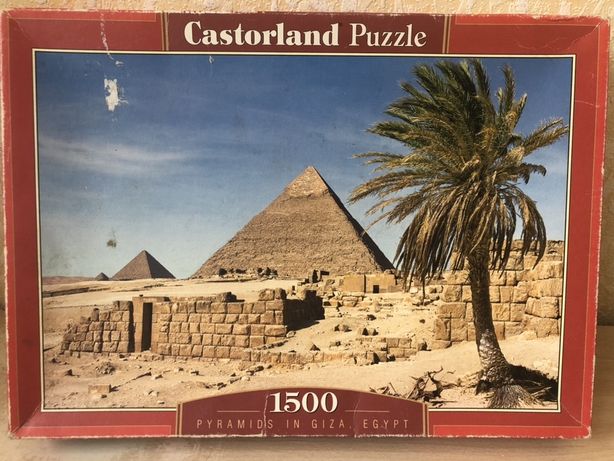 Пазлы Египет пирамиды 1500 деталей